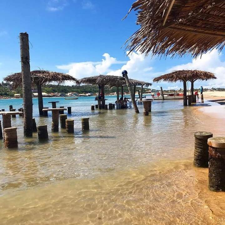 Pousada Da Onca Baía Formosa Esterno foto
